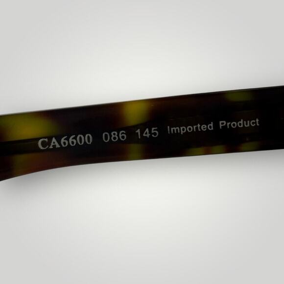 Carrera CA6600 086 145 Eyeglass Frames Tortoise Rectangular Wayfarer Unisex - Picture 5 of 8